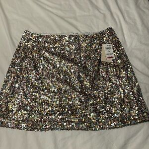 Sequin skirt